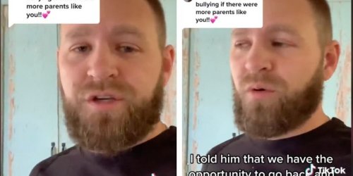 Dad found out his son bullied a kid at school and came up with a brilliant teaching moment