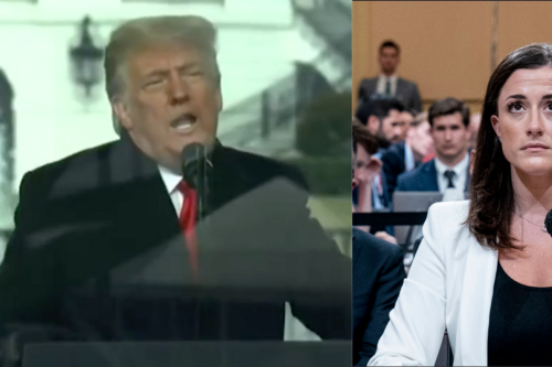 Damning Supercut Of Trump's Jan. 6 Speech Certainly Seems To Back Up Witness' Testimony