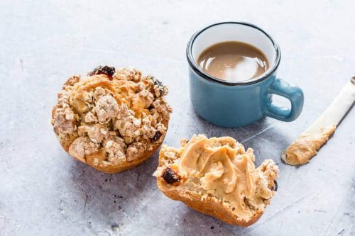 Banana Muffins With Granola Streusel