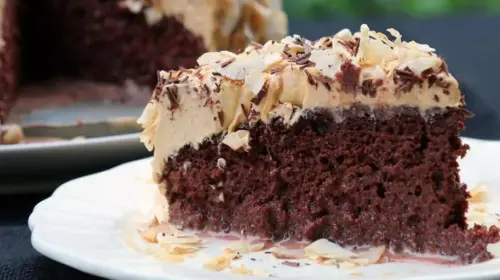 Moist Chocolate Tres Leches Cake
