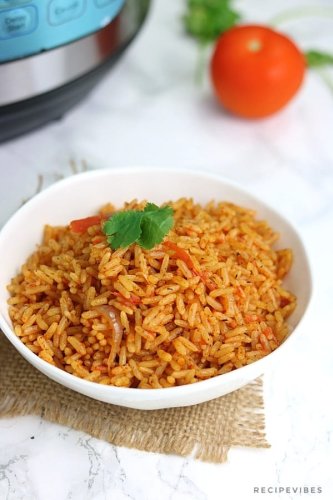 Instant Pot Jollof Rice (include Vegan Jollof rice)