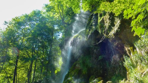 Ausflugstipp: Der Uracher Wasserfall
