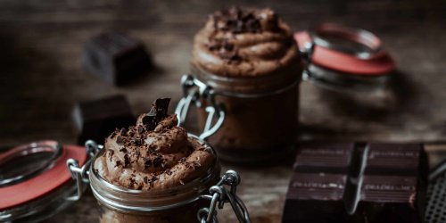 Rezept für dunkles Toblerone Schokoladenmousse | Reisehappen