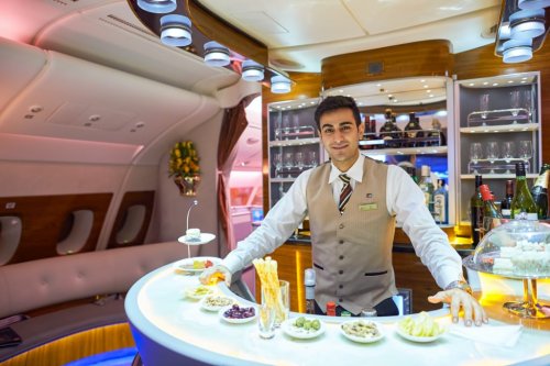Check: Business Class von Emirates