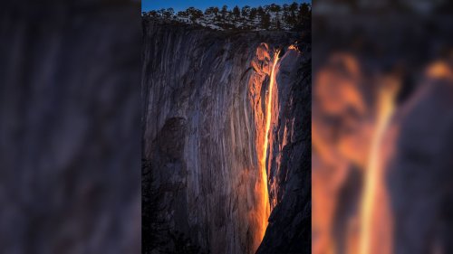 Horsetail Fall: Der Wasserfall im Yosemite glüht wieder!