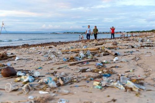 Bali: Traumstrände von Müll überflutet, Videos zeigen Ausmaß - Touristen sammeln mit