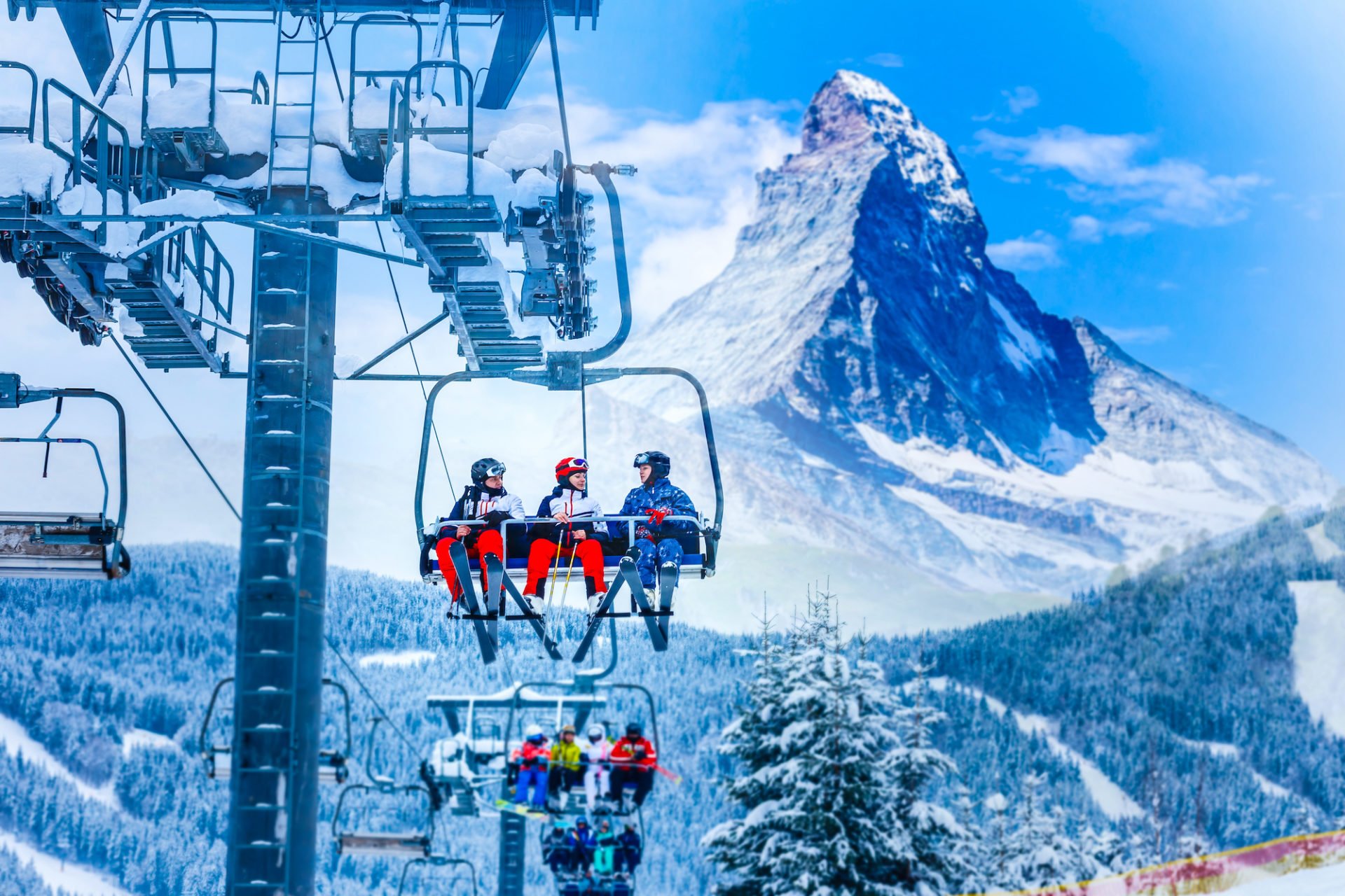 Skigebiete in der Schweiz