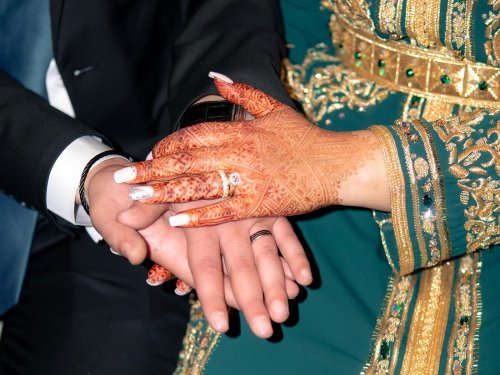 Hinduism has no rules against marrying outside the faith. But couples say it has its bumps.