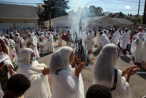 Photo essay: Ethiopian Orthodox in Ohio celebrate Meskel, connections to homeland