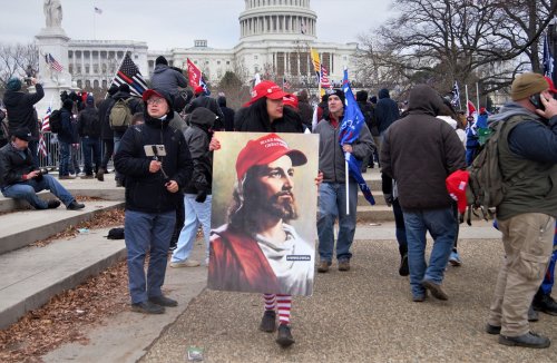 Survey: A third of Americans are Christian nationalists and most are white evangelicals