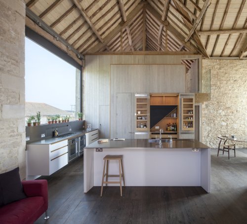 Kitchen of the Week: A Modern Barn Conversion in the English Countryside - Remodelista