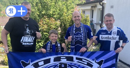 Fans von Arminia Bielefeld aus dem Ostalbkreis und der Glaube an die Pokal-Sensation in Berlin