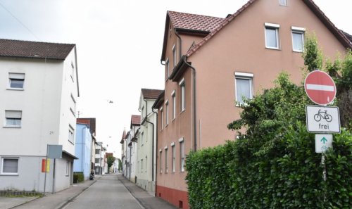 Die Klarenbergstraße in Schwäbisch Gmünd ist bald eine Fahrradstraße