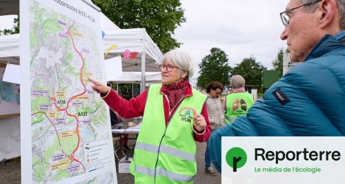 Écologistes et Gilets jaunes main dans la main pour enterrer une autoroute