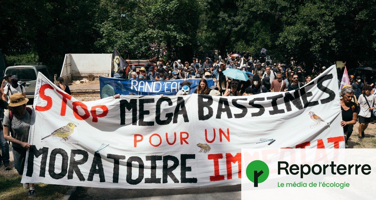 Les mégabassines du Poitou sont au point mort, révèle un document interne