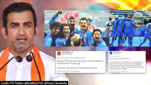 Olympic Hockey medal bigger than India's Cricket World Cups? Gautam Gambhir sparks debate- Republic World