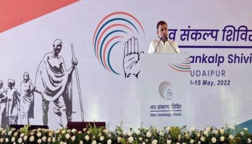 Congress to hold state-level 'Shivirs' in June to discuss Udaipur Nav Sankalp Declaration