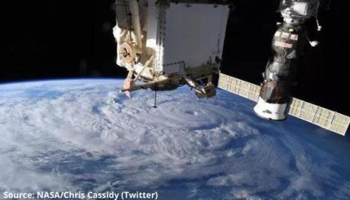 NASA Astronaut snaps breathtaking pictures of Hurricane Genevieve from ISS, see here
