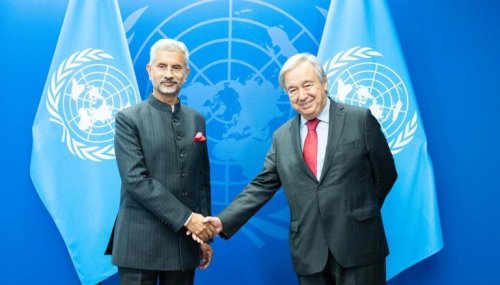EAM Jaishankar Meets UN Chief; UNSC Reforms, Situation In Ukraine & Myanmar Discussed
