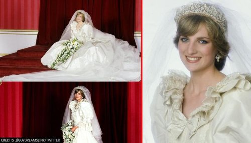 Princess Diana's iconic wedding dress goes on display at Kensington ...