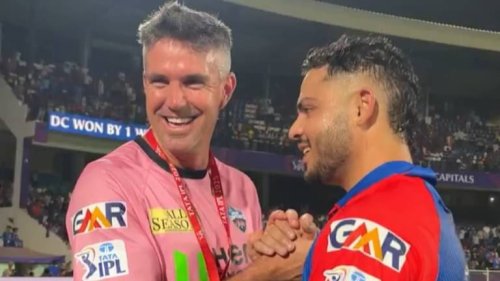 Delhi Capitals Unveil the Special Exchange Between Kevin Pietersen and Ashutosh Sharma After Thrilling Knock Against LSG