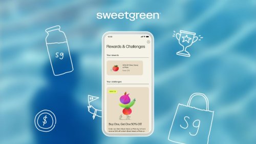 Sweetgreen launches digital feature to reward customers for meeting goals
