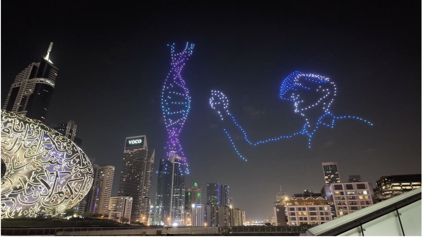 Dubai’s drone performances open new doors for creative workers