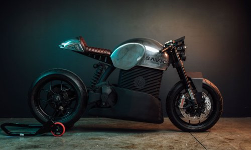 The Australian made Savic Electric Motorcycle