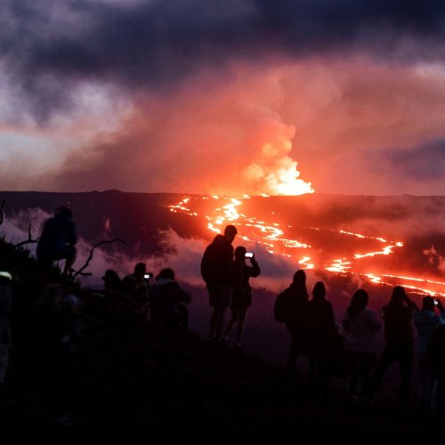 Hooked on volcanoes? Tourists vie to catch Iceland's eruptions