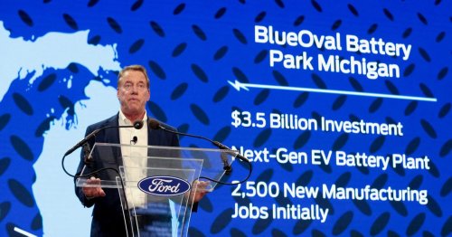 Ford pauses work on $3.5 bln battery plant in Michigan