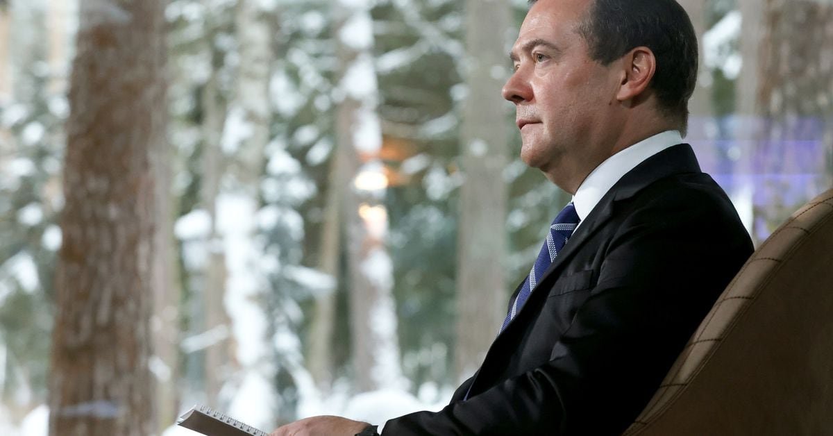 Russia's Medvedev says more U.S. weapons supplies mean 'all of Ukraine will burn'