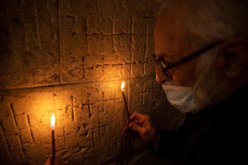Graffiti or homage? Hi-tech imaging sheds light on Holy Sepulchre wall crosses