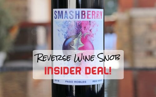 A Bulk Buy INSIDER DEAL! Smashberry Paso Robles Red Blend