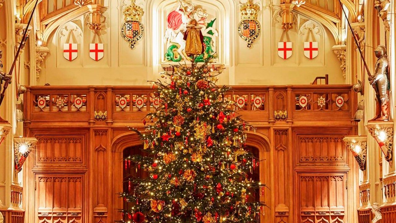 El Castillo de Windsor ya está DECORADO para Navidad