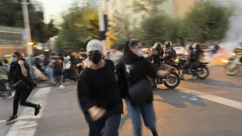 Atelier des médias - Les images des manifestations en Iran suite à la mort de Mahsa Amini