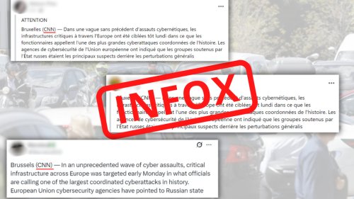 Panne d’électricité: attention à cette infox faussement attribuée à CNN