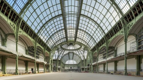 Reportage France - JO 2024: le Grand Palais renoue avec sa première jeunesse