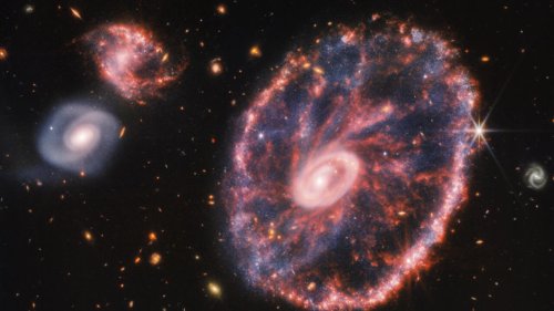 Webb weaves magical image of 500-million-year-old galactic collision