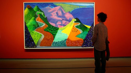 Plus de 400 œuvres de David Hockney exposées à la Fondation Louis Vuitton à Paris