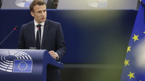 Au Parlement européen, Emmanuel Macron attendu de pied ferme
