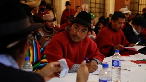 Leonidas Iza, le leader inflexible à la tête du mouvement autochtone en Équateur