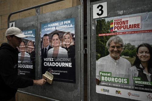 More than 210 candidates exit French election runoff to block far right progress