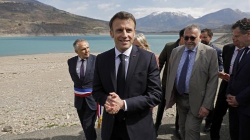 Emmanuel Macron dévoile son «plan Eau» face au changement climatique