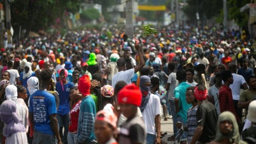 Journal d'Haïti et des Amériques - Haïti: manifestation anti-américaine aux Gonaïves