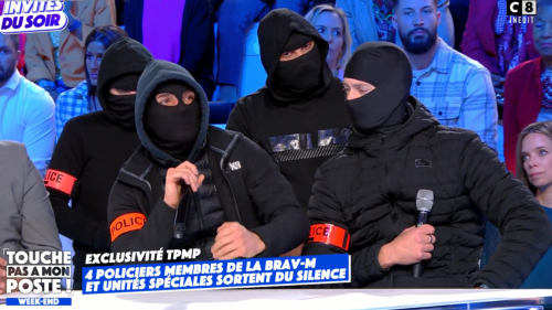 France: policiers de la Brav-M dans l'émission d'Hanouna, le préfet de police ouvre une enquête