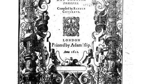 Bridging the French and English languages with Cotgrave's early modern dictionary