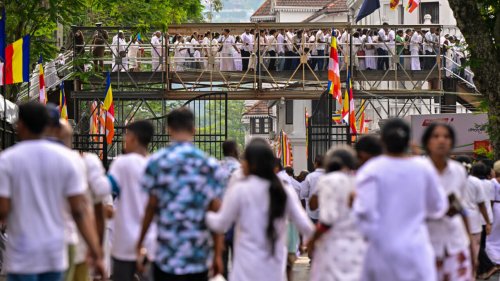 Sri Lanka: enquête policière après la publication d'une photo de la dent de Bouddha