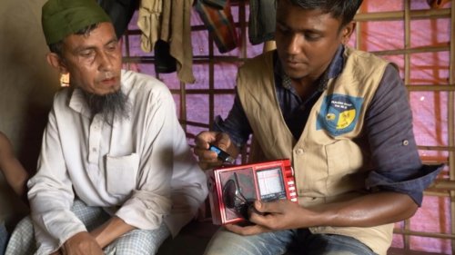 International media - Community radio serves Rohingya refugees in Cox’s Bazaar