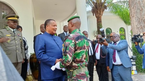 Congo-Brazzaville: Denis Sassou-Nguesso reçoit le président de la transition gabonaise à Oyo