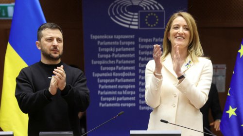 Au Parlement européen, Zelensky démontre que l’avenir de l’Europe est lié à celui de l’Ukraine